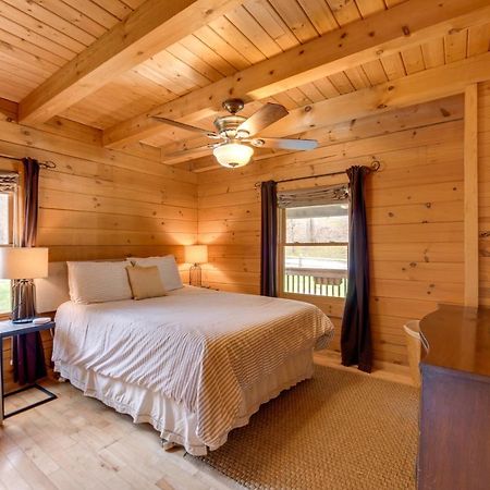 Creekside Bryson City Cabin With Private Hot Tubヴィラ エクステリア 写真