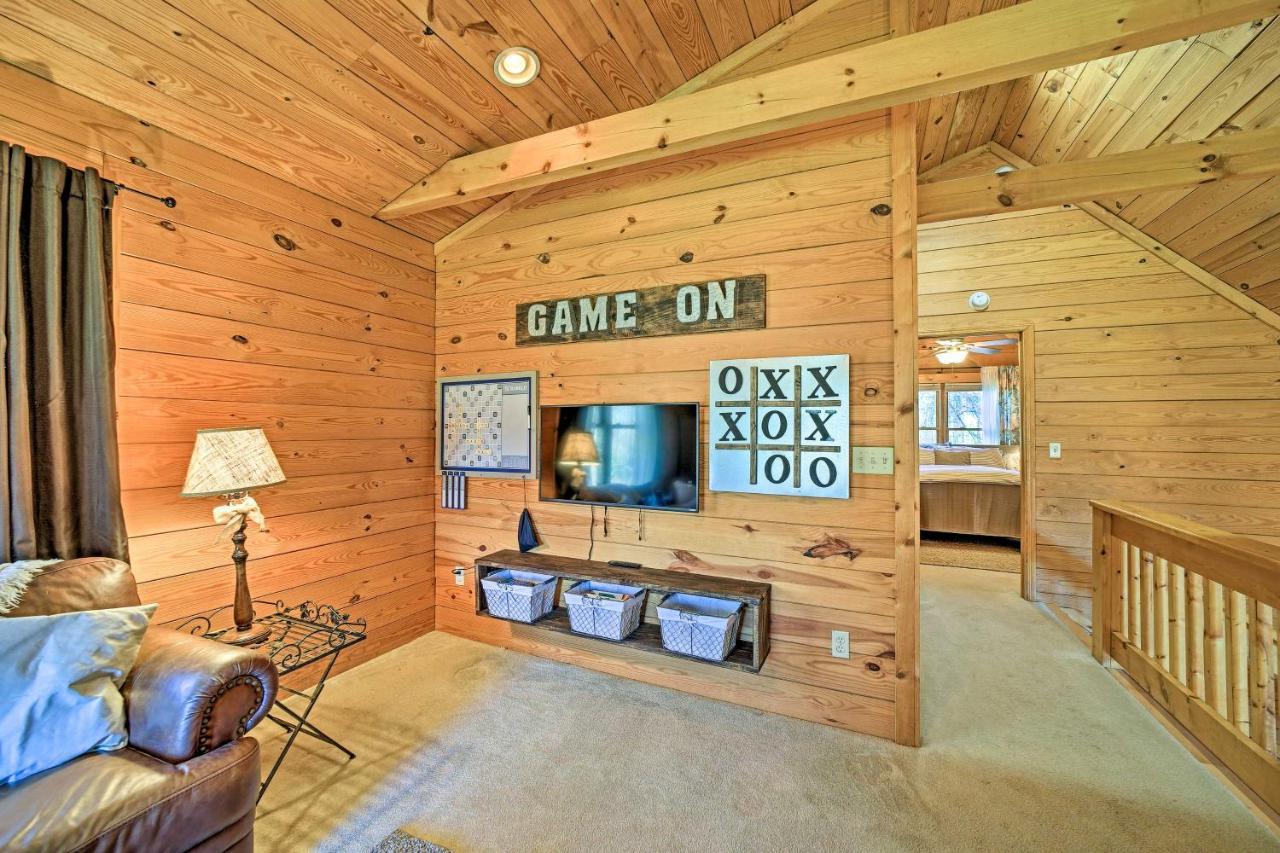 Creekside Bryson City Cabin With Private Hot Tubヴィラ エクステリア 写真